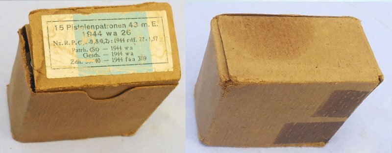  INERT DEACTIVATED. RARE, Unfired WW2 Original 1944 Dated German 15 Round Service Pack Of 7.92x33 Ball Ammunition for MP44 Assault Rifle. Sn - 22787:21 INERT DEACTIVATED. RARE, Unfired WW2 Original 1944 Dated German 15 Round Service Pack Of 7.92x33 Ball Ammunition for MP44 Assault Rifle. Sn - 22787:21 Various Other Ammunition