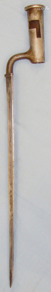 C1800 British Land Pattern Socket by Maker John Gill. BAYO 578. Bayonet in 