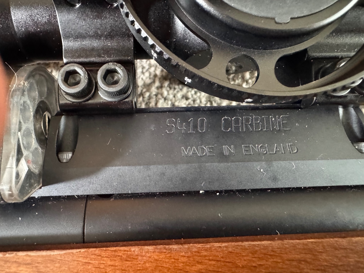 Air Arms S410 Carbine .22 - {CATEGORY} in 