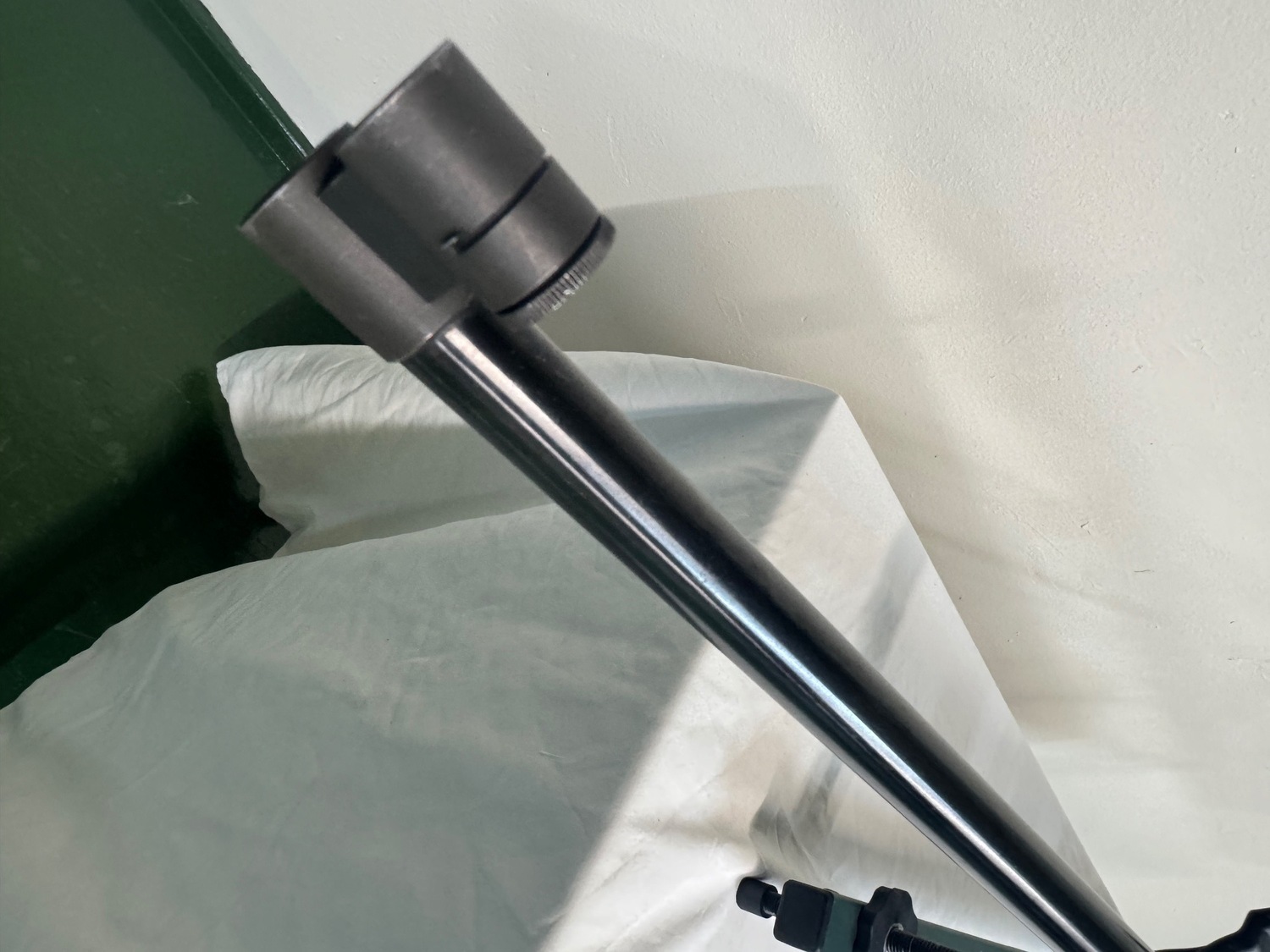 Enfield ( Fulton regulated ) 7.62 target rifle. GR crown. A rare Parker diopter sight.  Target Bolt Action 7.52 mm Rifle - {CATEGORY} in 