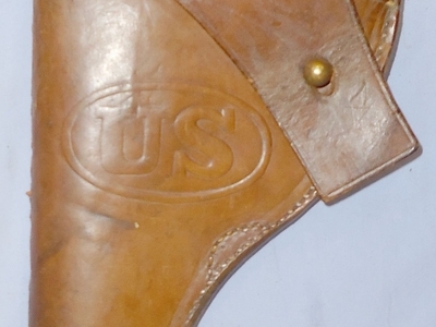 WW1 1917 Dated U.S. Army M1897 Colt .38 Revolver Holster by G & K. L 389 WW1 1917 Dated U.S. Army M1897 Colt .38 Revolver Holster by G & K. L 389 Antique & Militaria