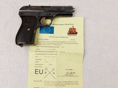 EU Specification Deactivated Czech Army CZ-27 Pistol Pistol 7.65 mm Semi Auto