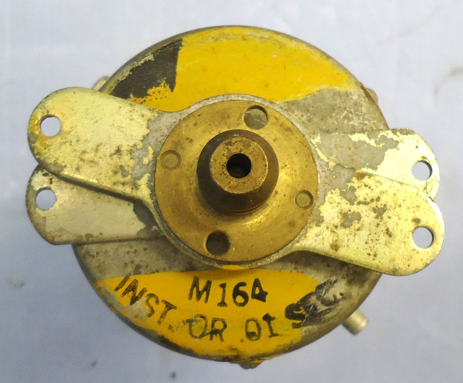INERT. American, WW2, 1945 Dated, M164 Aircraft Bomb Fuze. - O 2247 INERT. American, WW2, 1945 Dated, M164 Aircraft Bomb Fuze. - O 2247  Other Ammunition - {CATEGORY} in 