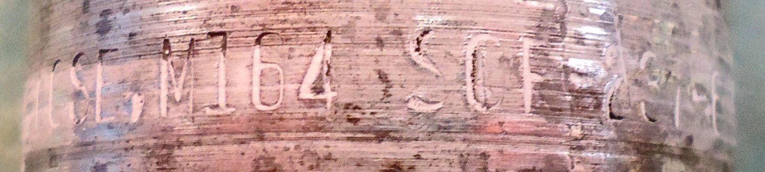 {CATEGORY} - INERT. American, WW2, 1945 Dated, M164 Aircraft Bomb Fuze. - O 2247 INERT. American, WW2, 1945 Dated, M164 Aircraft Bomb Fuze. - O 2247  Other Ammunition