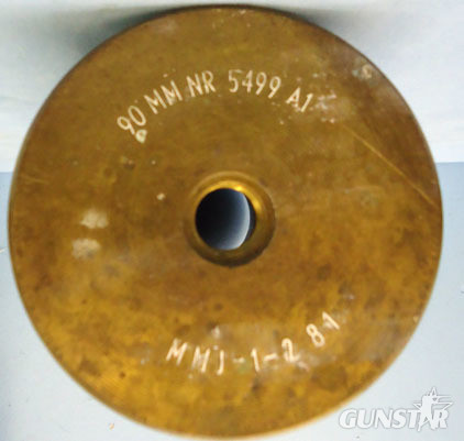 Rare Inert Unfired Cockerell 90mm gun (90x352) Target Practice Trace HEAT-T (Hig Rare Inert Unfired Cockerell 90mm gun (90x352) Target Practice Trace HEAT-T (Hig Antique & Militaria