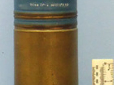 Rare Inert Unfired Cockerell 90mm gun (90x352) Target Practice Trace HEAT-T (Hig Rare Inert Unfired Cockerell 90mm gun (90x352) Target Practice Trace HEAT-T (Hig Antique & Militaria