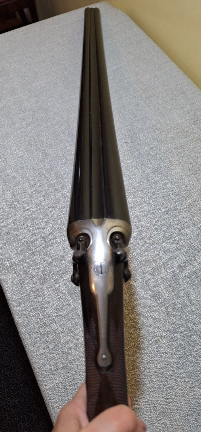 J. & W. Tolley Hammer gun Side By Side 8 Bore/gauge 