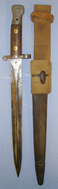 BOER WAR DATED**1900 British WD Enfield Pattern 1888 Mark II Lee Metford Bayonet, Scabbard And Mills Equipment Company Webbing Frog Bayonet