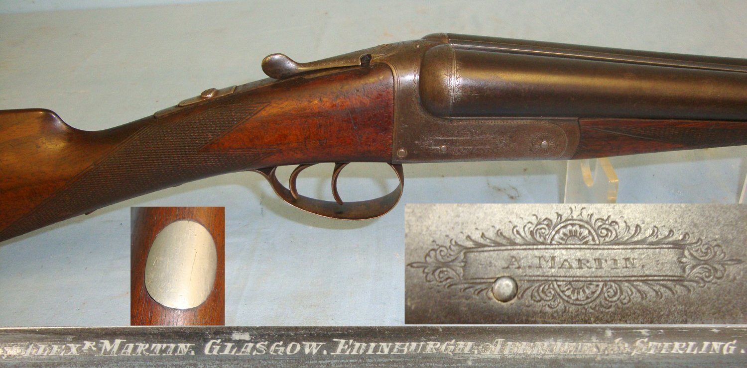Alex Martin Sporting Shotgun**UK/EU 2024 DEACTIVATION CERTIFICATED**Sn 21467 Side By Side None