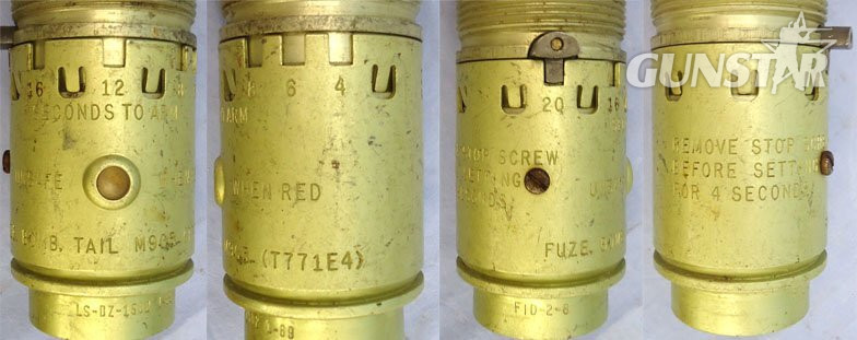  INERT. American, Vietnam War Era, 1969 Dated, M905 Aircraft Bomb Tail Fuze. - O 2248 INERT. American, Vietnam War Era, 1969 Dated, M905 Aircraft Bomb Tail Fuze. - O 2248  Other Ammunition