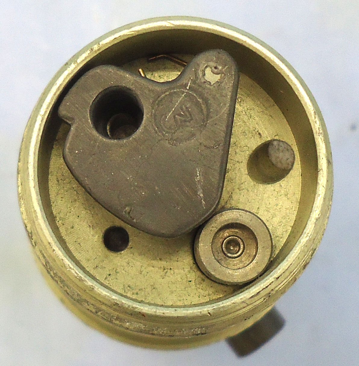{CATEGORY} - INERT. American, Vietnam War Era, 1969 Dated, M905 Aircraft Bomb Tail Fuze. - O 2248 INERT. American, Vietnam War Era, 1969 Dated, M905 Aircraft Bomb Tail Fuze. - O 2248  Other Ammunition in 