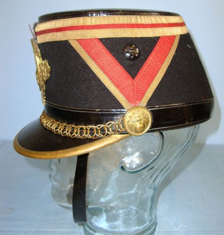  Ets Barrau Paris French Third Republic Republican Guard Model 1874 Shako By Barrau Paris With 'Pa Clothing