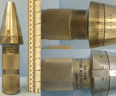 INERT DEACTIVATED. British M.2G. Fuse Setting Mark 1 Inspection Gauge In Origina INERT DEACTIVATED. British M.2G. Fuse Setting Mark 1 Inspection Gauge In Origina Antique & Militaria