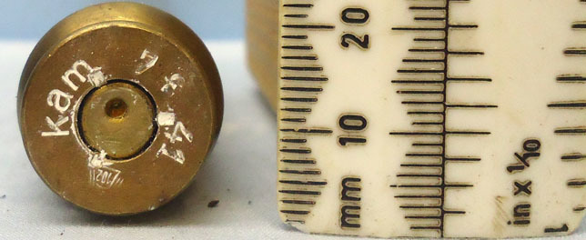 DEACTIVATED INERT. WW2 INERT German 20 mm FFM (20x80) HEI (High Explosive Incend DEACTIVATED INERT. WW2 INERT German 20 mm FFM (20x80) HEI (High Explosive Incend Antique & Militaria