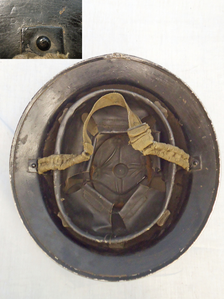  British WW2 Air Raid Wardens, Marshals Steel Tommy Helmet. - HE 836 British WW2 Air Raid Wardens, Marshals Steel Tommy Helmet. - HE 836 Clothing
