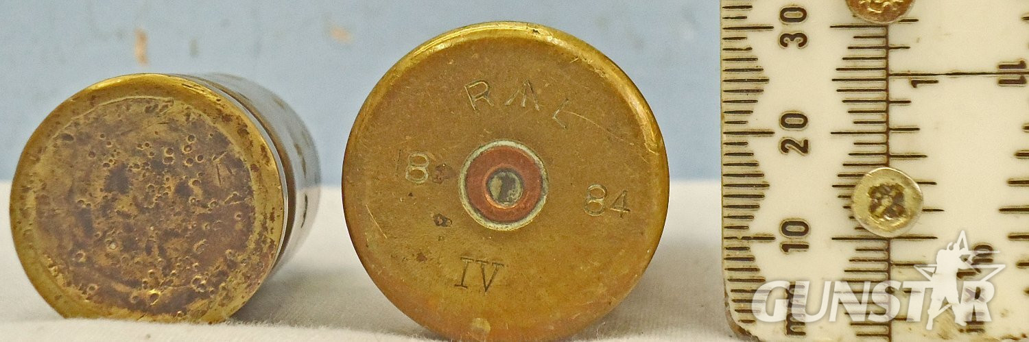 DEACTIVATED INERT. British, 1884 Dated, 1” Nordenfelt (25.4x95R) Ball Mark IV Round. - O 2207 DEACTIVATED INERT. British, 1884 Dated, 1” Nordenfelt (25.4x95R) Ball Mark IV Round. - O 2207  Other Ammunition