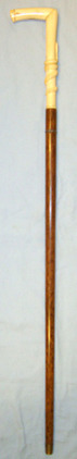 Gentleman’s Tropical Palm Wood Walking Stick With Animated Hand Carved Snake Dev Sword