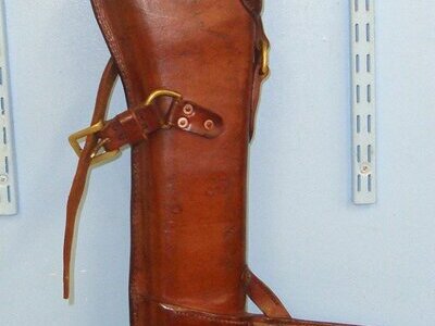MINT**WW1 Era British WD Mounted Infantry Leather Saddle \'Bucket\' Holster For Lee Enfield SMLE .303 Calibre Rifles. Sn 21684 Care & Storage