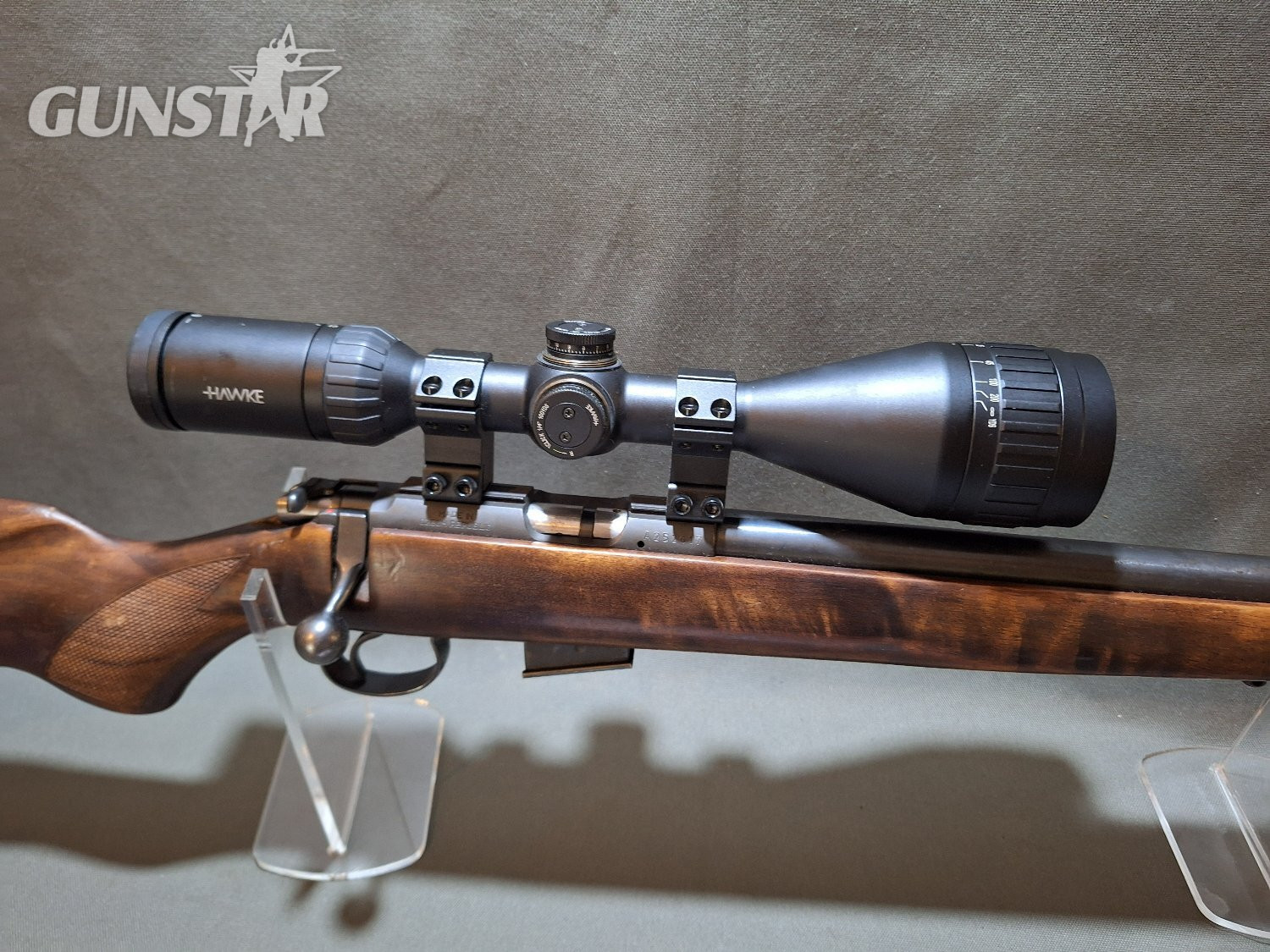 CZ 452 American Bolt Action .17 Hornady Magnum Rimfire (.17 HMR) Rifle - {CATEGORY}