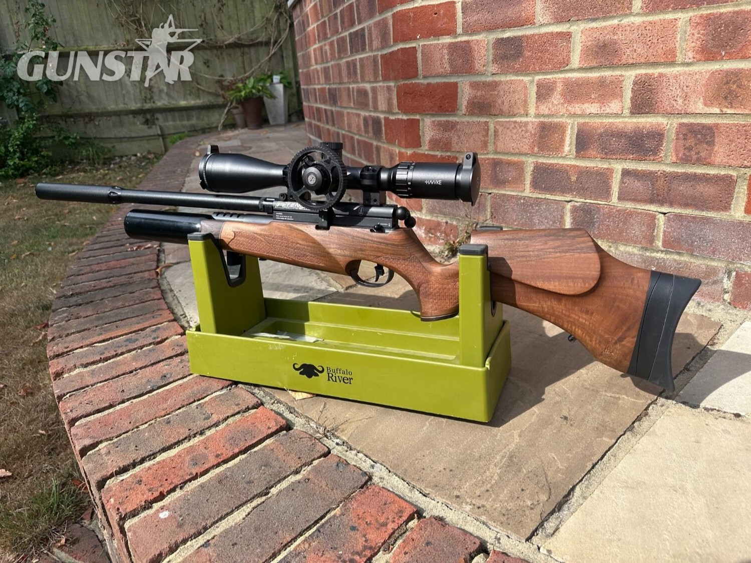 BSA R10 Walnut RH, Hawke & Extras .22