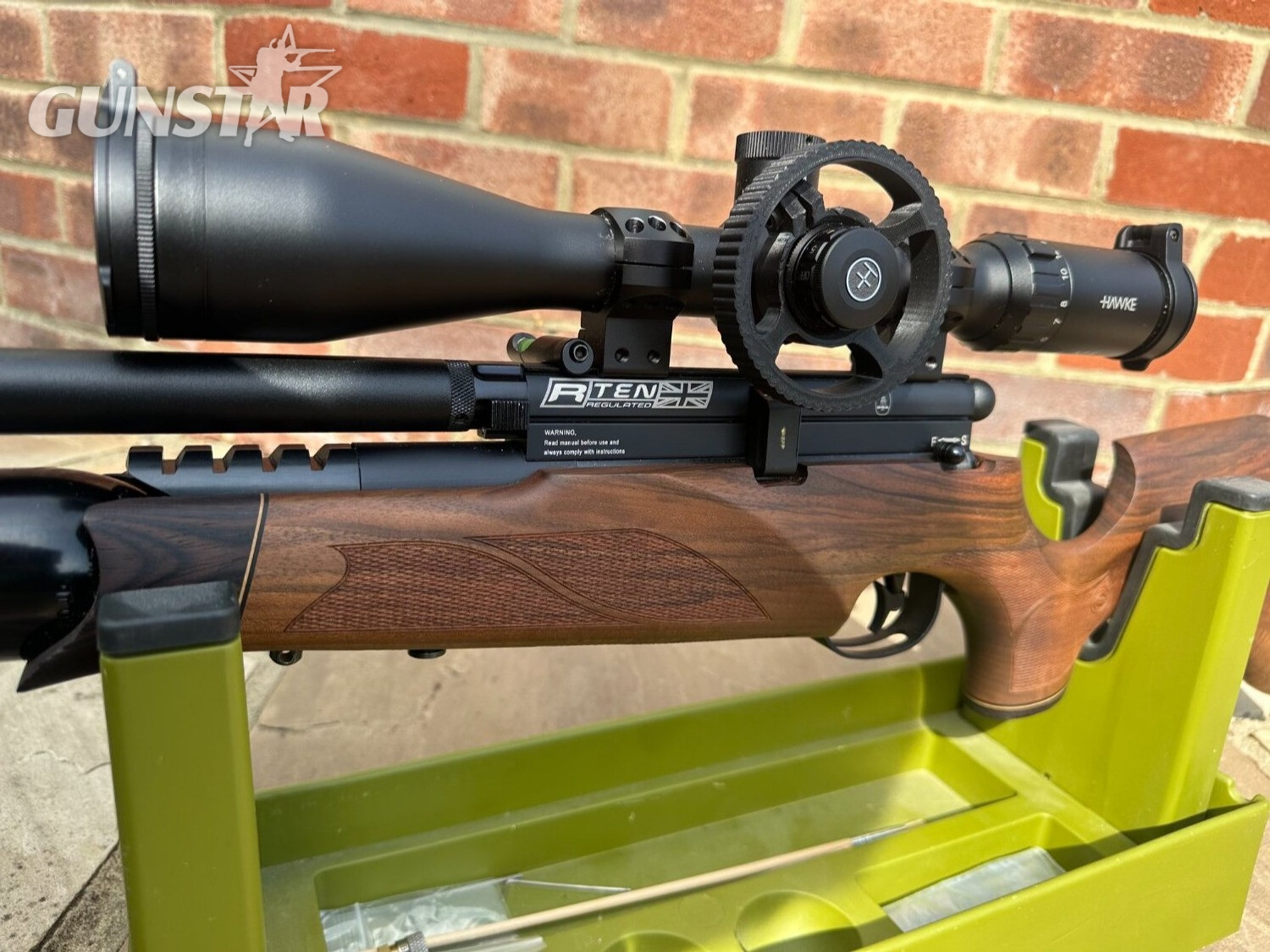  BSA R10 Walnut RH, Hawke & Extras .22