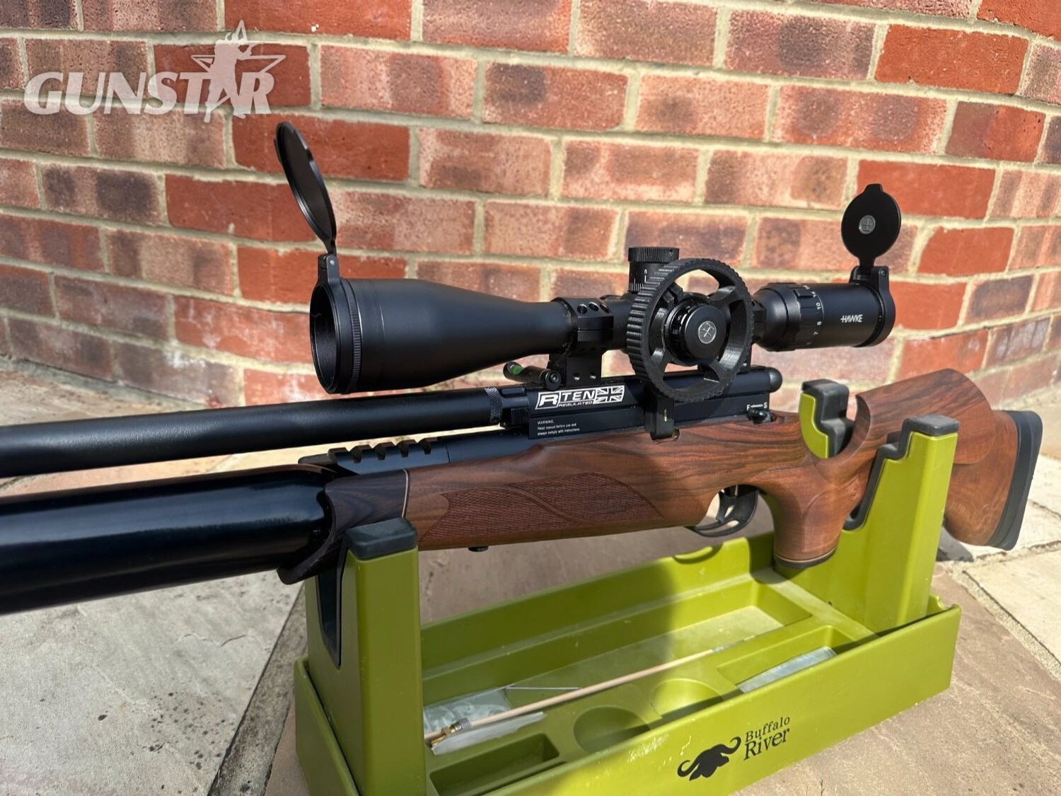 BSA R10 Walnut RH, Hawke & Extras .22 - {CATEGORY} in 