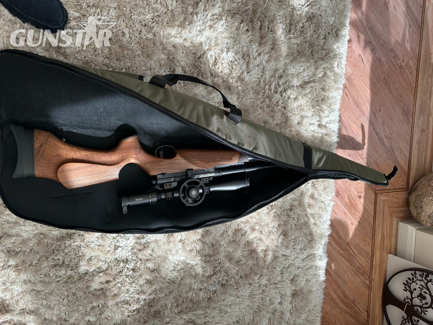 {CATEGORY} - BSA R10 Walnut RH, Hawke & Extras .22