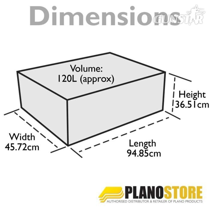 Plano Large Shooting Accessories Storage Box Care & Storage - {CATEGORY} in 