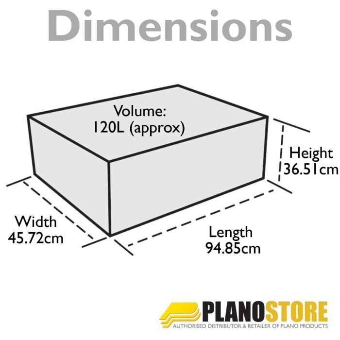 Plano Large Shooting Accessories Storage Box Care & Storage - {CATEGORY} in 