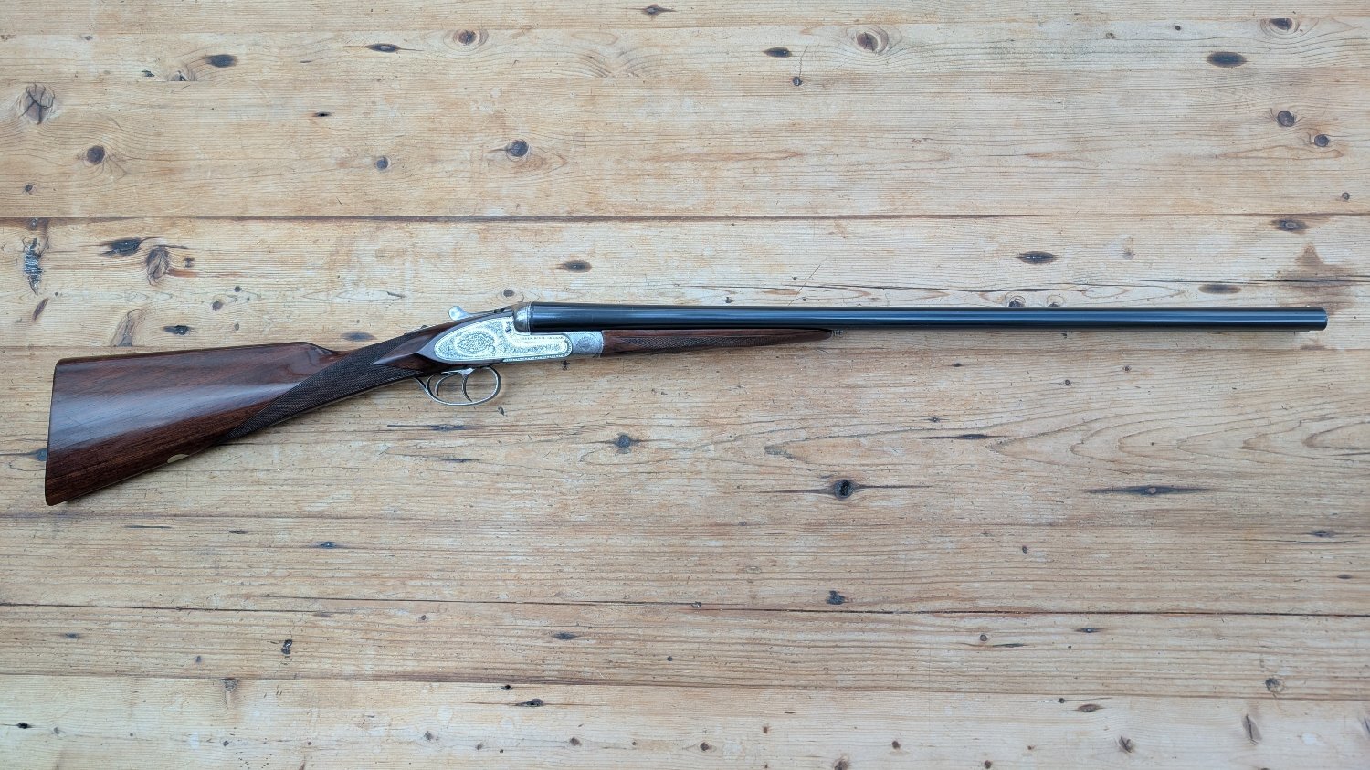 Gorosabel Sidelock Silver Sable Deluxe Side By Side 12 Bore/gauge in 