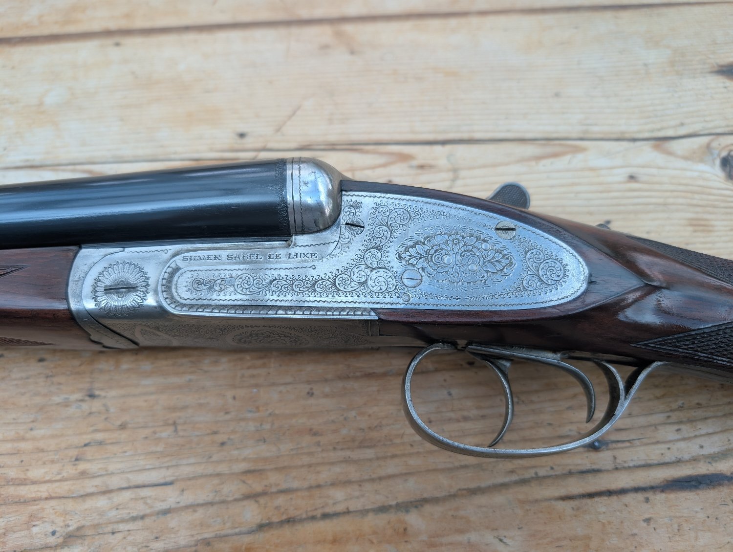 Gorosabel Sidelock Silver Sable Deluxe Side By Side 12 Bore/gauge - {CATEGORY} in 