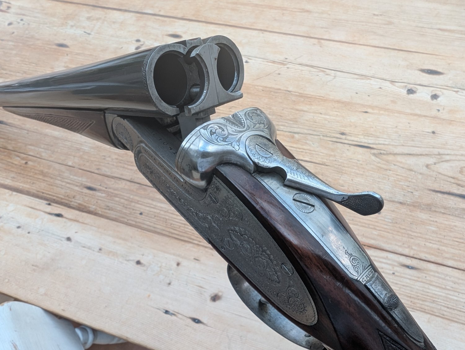 {CATEGORY} - Gorosabel Sidelock Silver Sable Deluxe Side By Side 12 Bore/gauge