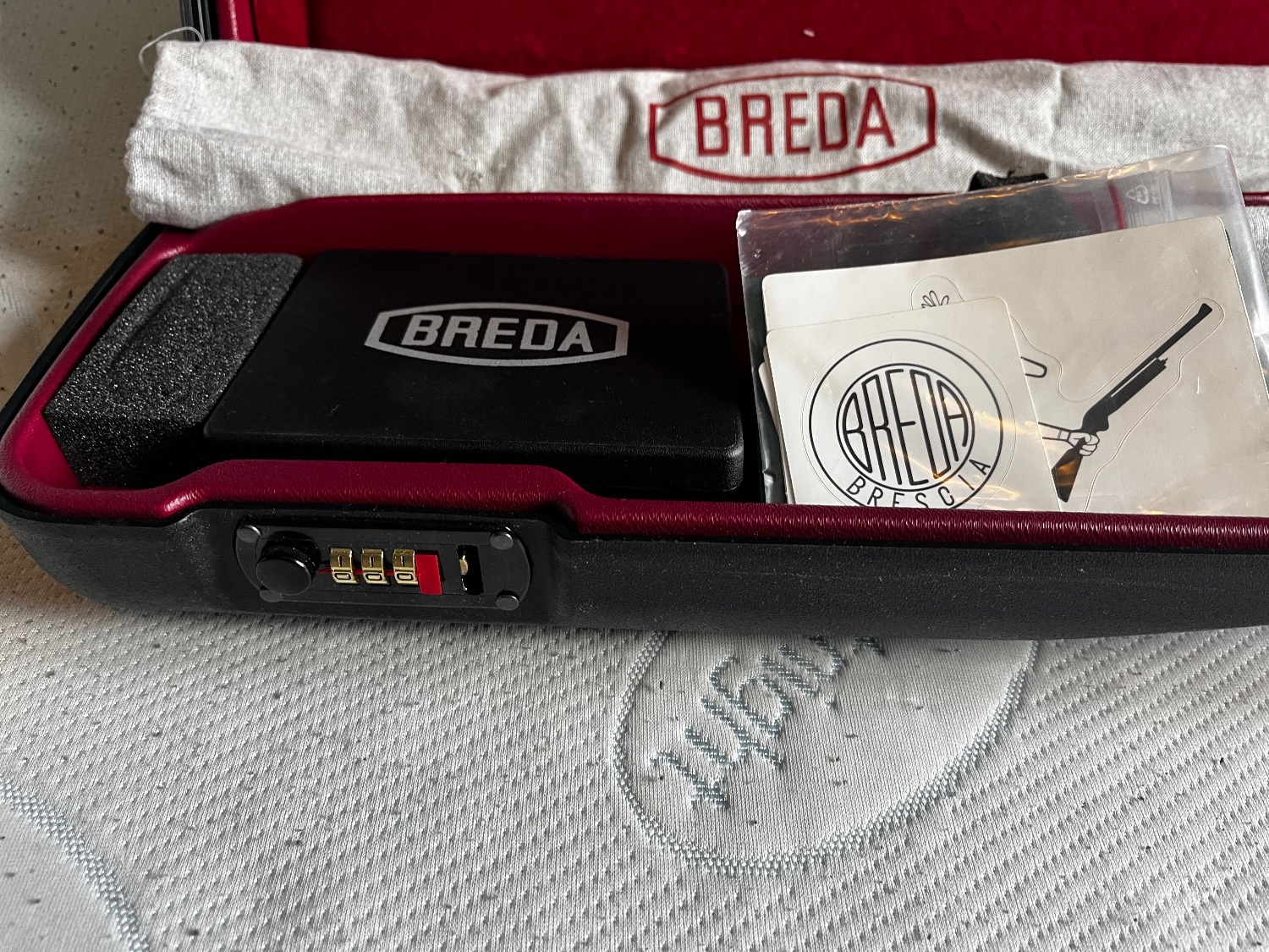 {CATEGORY} - Breda Zenith silver Over and Under 12 Bore/gauge in 