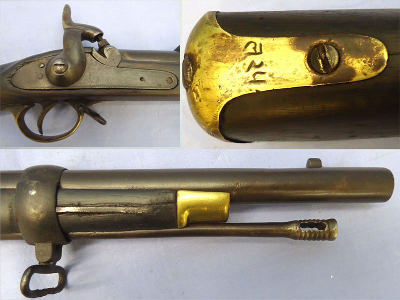  Nepalese Government Arsenal Nepalese Made .577 Enfield 2nd Model 3 Band Rifle. Sn - 21393:31 Single Shot .577 Rifle