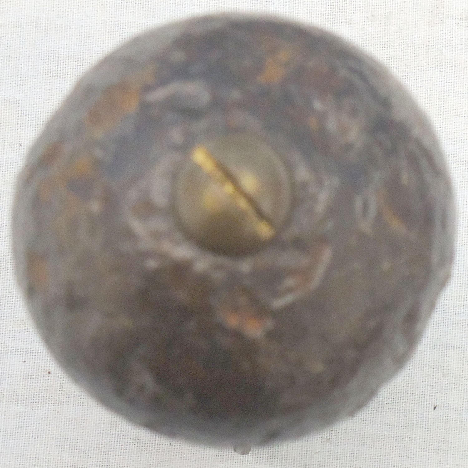  INERT DEACTIATED. *RARE* British WW1, Royal Flying Corps Solid Cast Iron 3lb Practice Bomb. Sn - 22846:101 INERT DEACTIATED. *RARE* British WW1, Royal Flying Corps Solid Cast Iron 3lb Practice Bomb. Sn - 22846:101  Other Ammunition