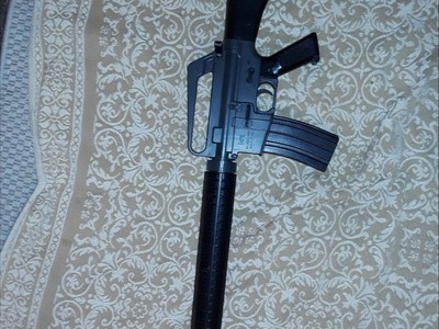 HFC AMERICAN M16 EX AIRSOFT NOW 'WALL HANGER' - Non-firing