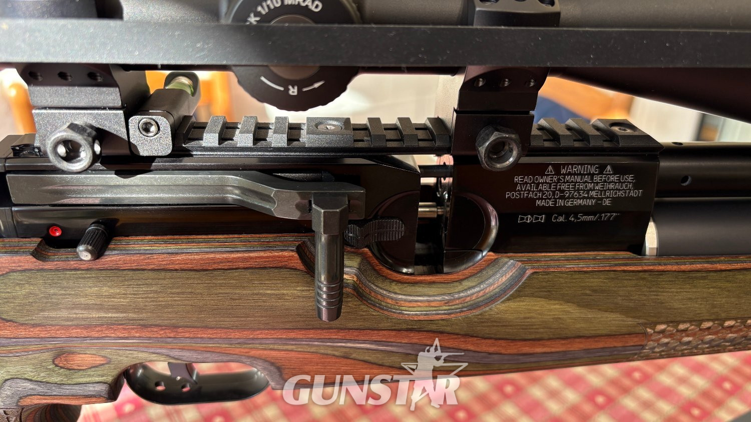 Weihrauch HW100 FSB .177 with Form custom stock and Hawke Sindwinder scope .177