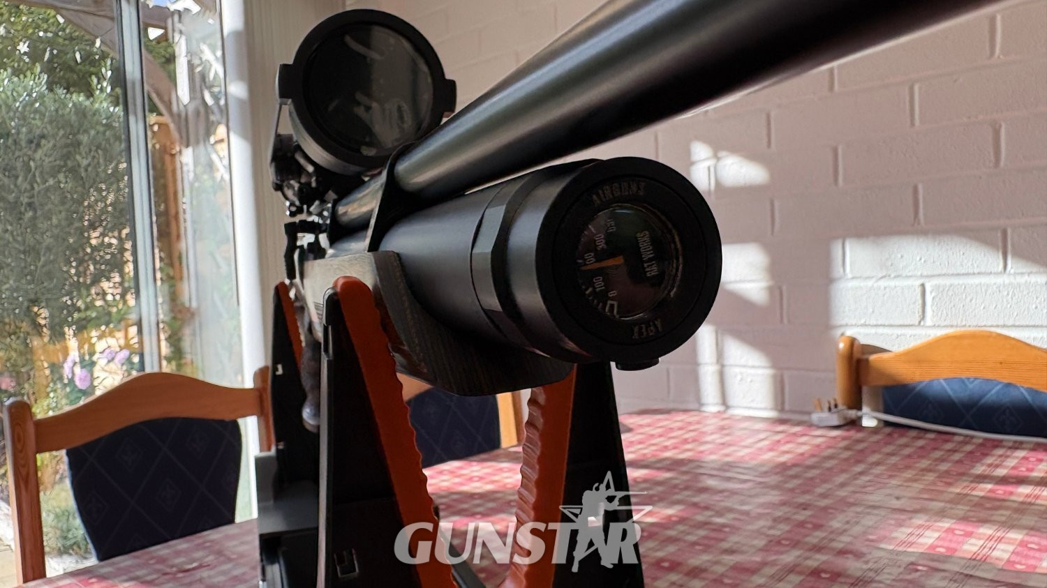 {CATEGORY} - Weihrauch HW100 FSB .177 with Form custom stock and Hawke Sindwinder scope .177 in 