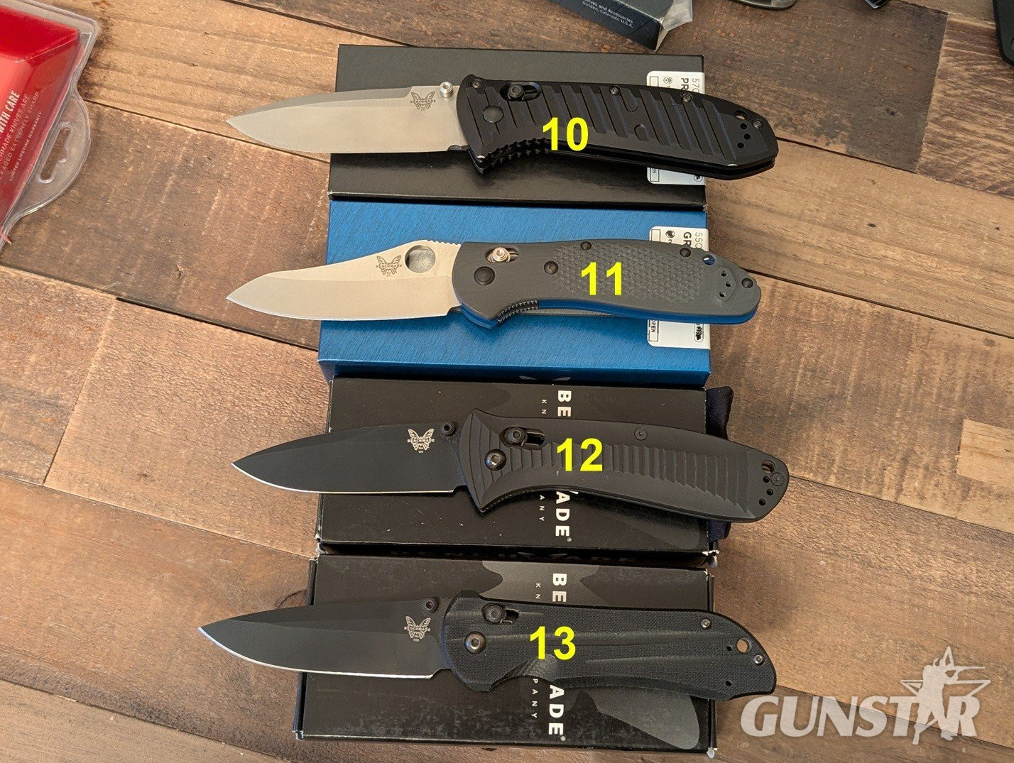  Benchmade, Kerhsaw, CRKT, Spyderco Knive