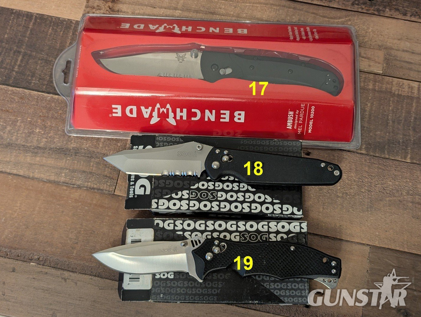 Benchmade, Kerhsaw, CRKT, Spyderco Knive - {CATEGORY}