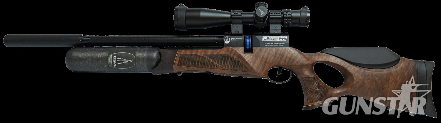 BSA R12 CLX Pro Carbon Walnut Stock  CLX PRO .22 in 
