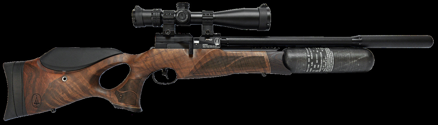 BSA R12 CLX Pro Carbon Walnut Stock  CLX PRO .22