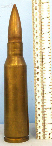 INERT DEACTIVATED French WW2, 1939 dated 25mm (25 x 163) Hotchkiss anti-aircraft INERT DEACTIVATED French WW2, 1939 dated 25mm (25 x 163) Hotchkiss anti-aircraft Antique & Militaria in 