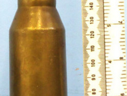 INERT DEACTIVATED French WW2, 1939 dated 25mm (25 x 163) Hotchkiss anti-aircraft INERT DEACTIVATED French WW2, 1939 dated 25mm (25 x 163) Hotchkiss anti-aircraft Antique & Militaria