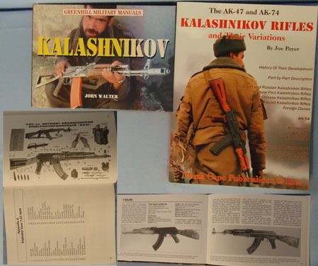  Set Of Seven Books And Manuals On American Rifles And Carbines, AK47 And Mosin-M Set Of Seven Books And Manuals On American Rifles And Carbines, AK47 And Mosin-M Other Accessory