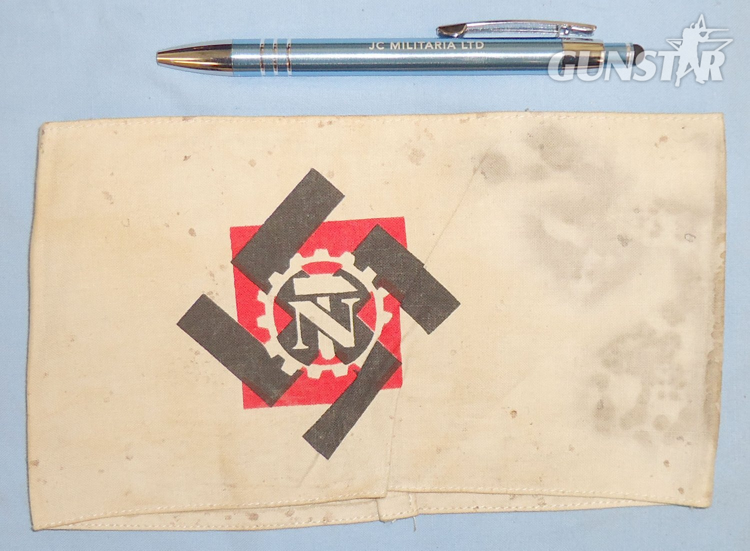Original Nazi WWII Technical Emergency Corps ‘TeNo’ Armband – Technsiche Nothilife. N 109. Original Nazi WWII Technical Emergency Corps ‘TeNo’ Armband – Technsiche Nothilife. N 109.  Antique & Militaria in 