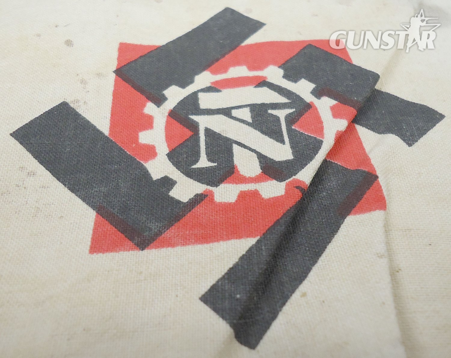 Original Nazi WWII Technical Emergency Corps ‘TeNo’ Armband – Technsiche Nothilife. N 109. Original Nazi WWII Technical Emergency Corps ‘TeNo’ Armband – Technsiche Nothilife. N 109.  Antique & Militaria