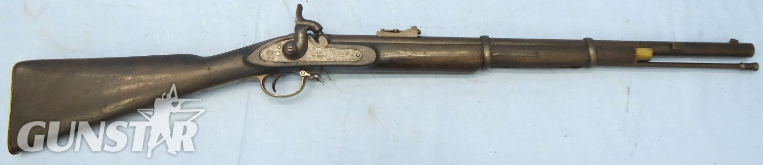 Tower 1856 Dated, Tower, 2 Band .577 Calibre Artillery Carbine. Sn - 22349 Single Shot .577 Rifle - {CATEGORY} in 
