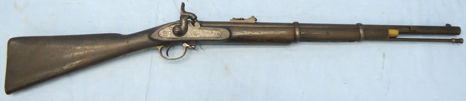 Tower 1856 Dated, Tower, 2 Band .577 Calibre Artillery Carbine. Sn - 22349 Single Shot .577 Rifle - {CATEGORY} in 