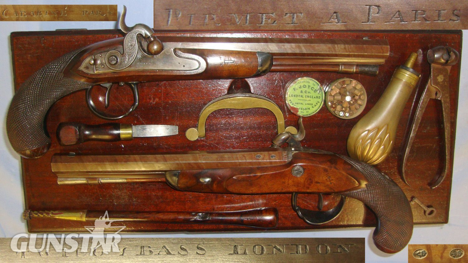 Twigg Converted To Percussion & accessories Sn 22967:2 .577 Muzzleloader in 